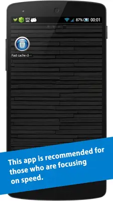 Fast Cache Cleaner android App screenshot 1